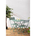 Bolero Perth Forest Green Pavement Style Steel Folding Chairs (2 Pack) Bolero