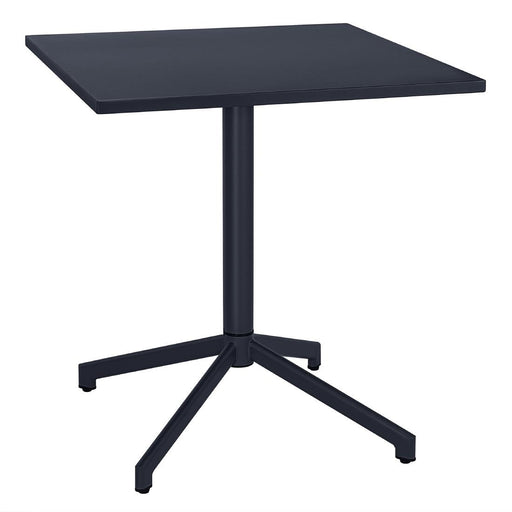 Bolero Porto Folding Table Slate Blue 700x750mm Bolero