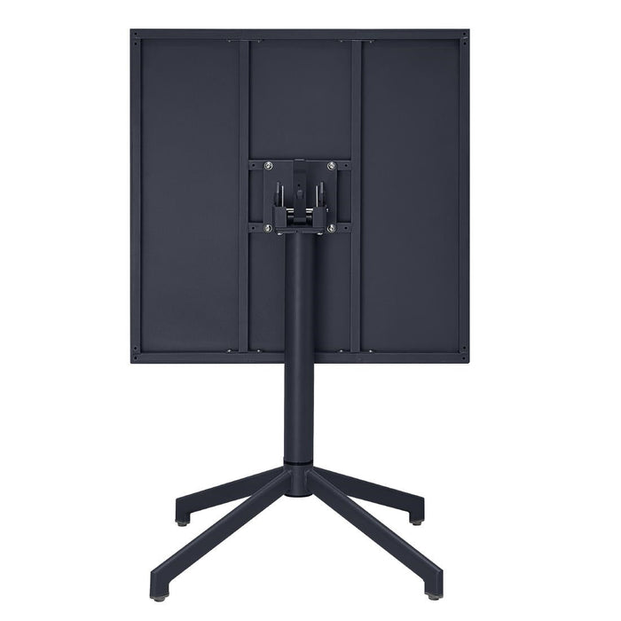 Bolero Porto Folding Table Slate Blue 700x750mm Bolero