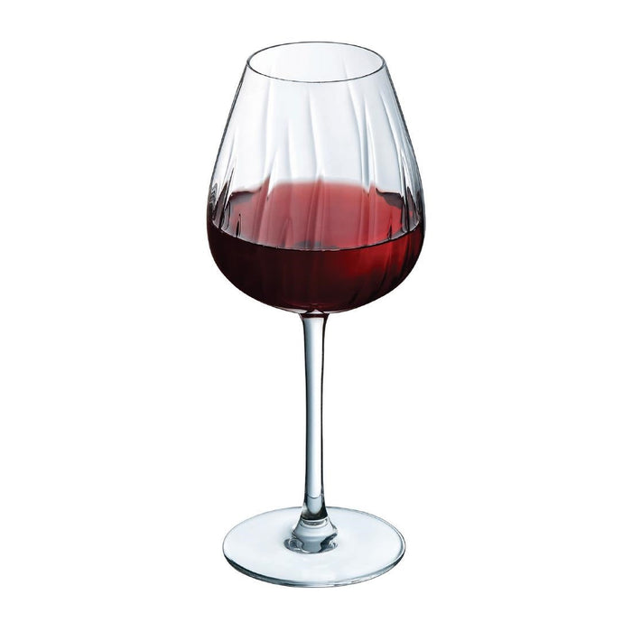 Cristal d'Arques Swirly Wine Glasses 470ml (8 Pack) Cristal d'Arques