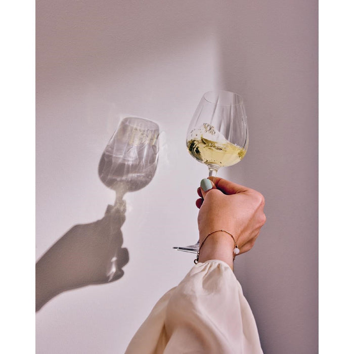 Cristal d'Arques Swirly Wine Glasses 350ml (8 Pack) Cristal d'Arques