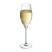 Cristal d'Arques Swirly Flute Glasses 240ml (8 Pack) Cristal d'Arques