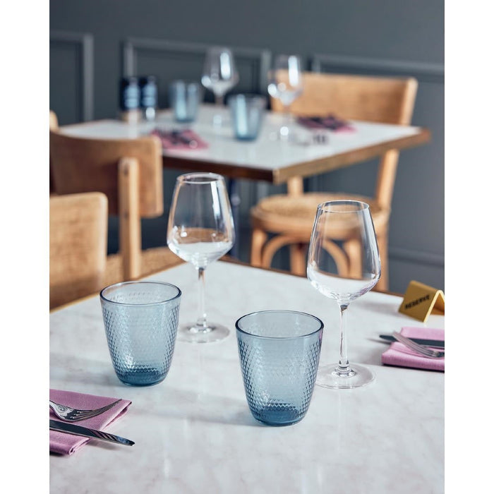 Arcoroc Pampille Tumblers Blue 310ml (24 Pack) Arcoroc