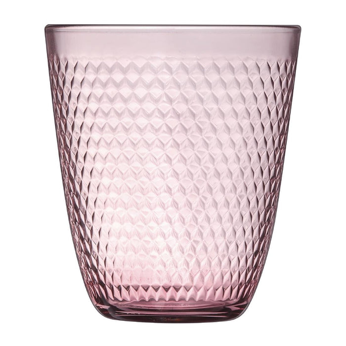 Arcoroc Pampille Tumblers Pink 310ml (24 Pack) Arcoroc