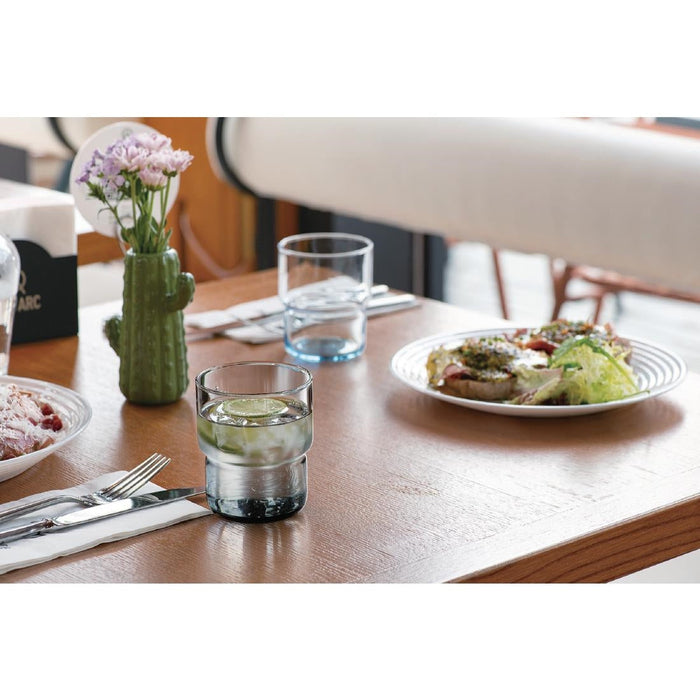 Arcoroc Log Brush Grey Tumblers 220ml (24 Pack) Arcoroc