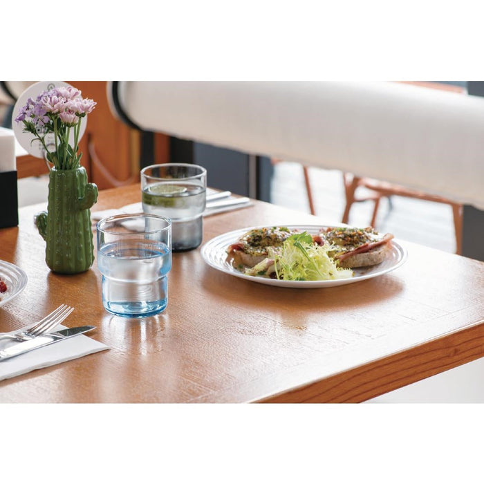 Arcoroc Log Brush Grey Tumblers 220ml (24 Pack) Arcoroc