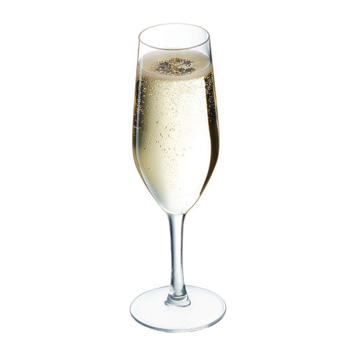 Chef & Sommelier Evidence Flute Glasses 160ml (24 Pack) Chef & Sommelier