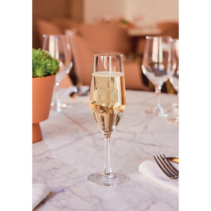 Chef & Sommelier Evidence Flute Glasses 160ml (24 Pack) Chef & Sommelier