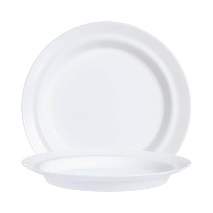 Arcoroc Autonomy Plates 230mm (12 Pack) Arcoroc