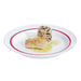 Arcoroc Autonomy Red Plates 190mm (12 Pack) Arcoroc