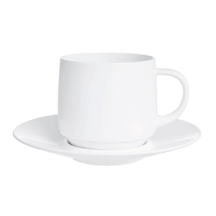 Arcoroc Intensity White Baril Cups 190ml (24 Pack) Arcoroc
