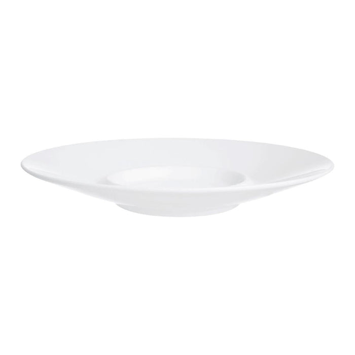 Arcoroc Intensity White Baril Saucers 120mm (24 Pack) Arcoroc