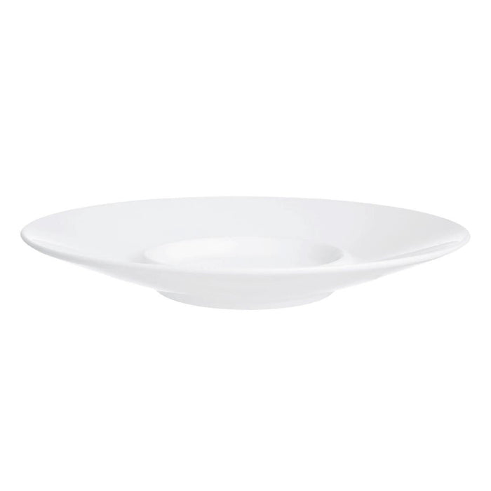 Arcoroc Intensity White Baril Saucers 154mm (24 Pack) Arcoroc