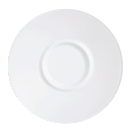 Arcoroc Intensity White Baril Saucers 154mm (24 Pack) Arcoroc