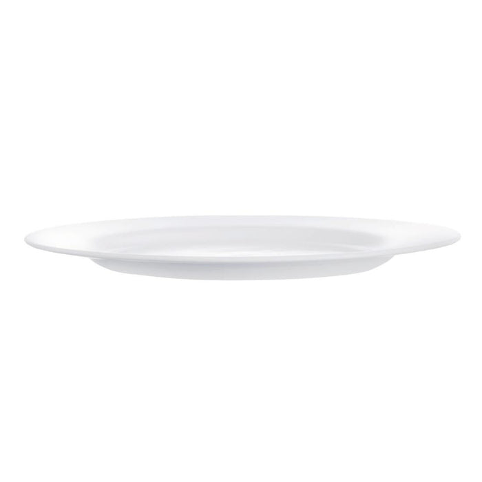 Arcoroc Intensity White Plates 255mm (12 Pack) Arcoroc