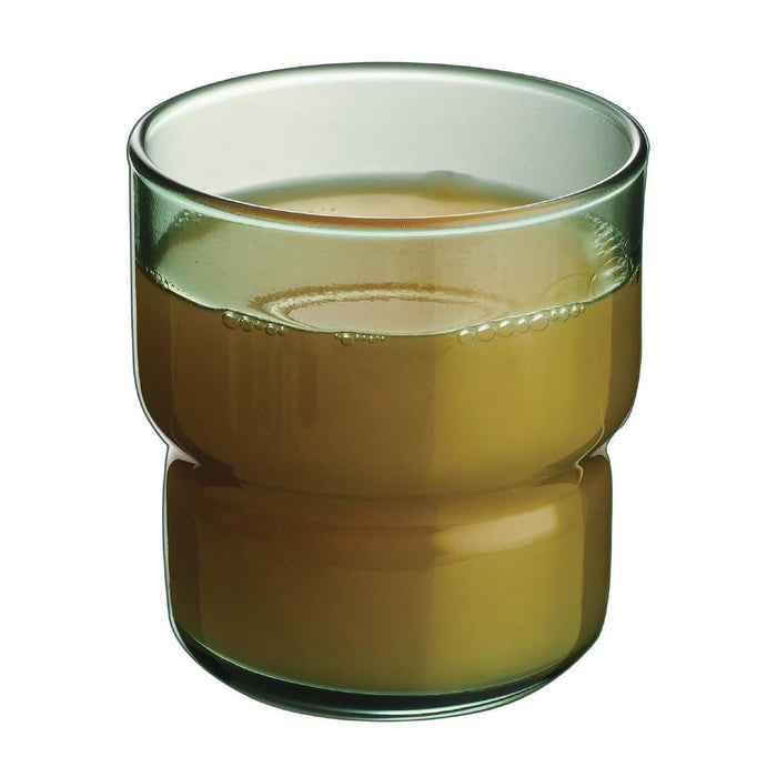 Arcoroc Log Brush Dark Green Tumblers 220ml (48 Pack) Arcoroc