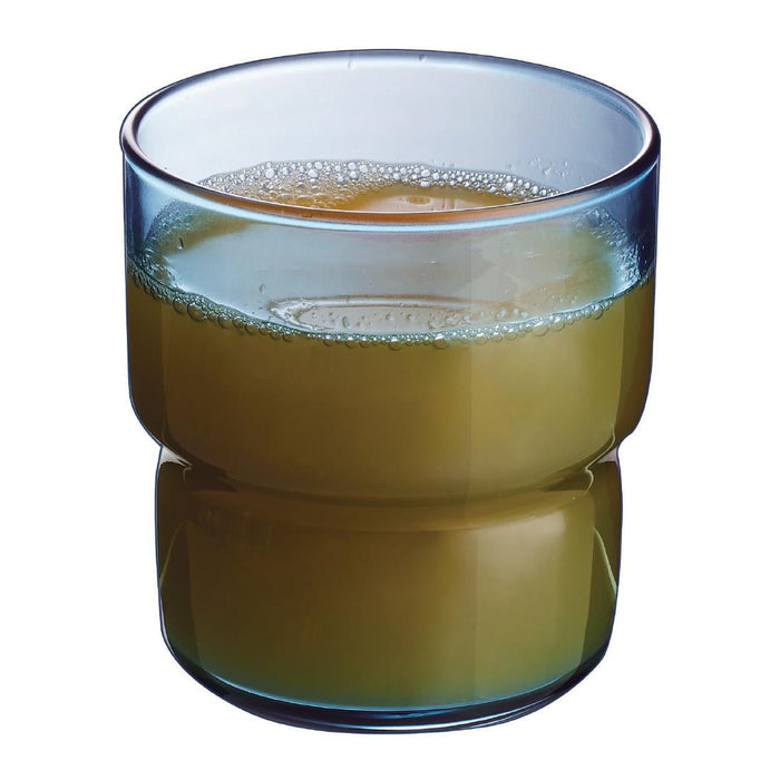 Arcoroc Log Brush Blue Jean Tumblers 220ml (48 Pack) Arcoroc