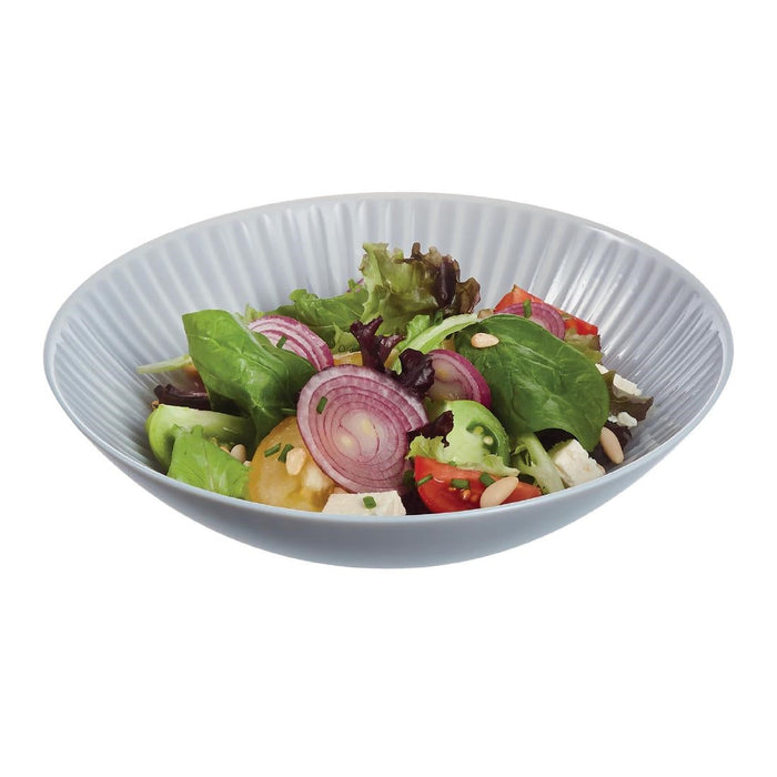 Luminarc Cottage Grey Rimless Pasta/Soup Bowls 220mm (24 Pack) Luminarc