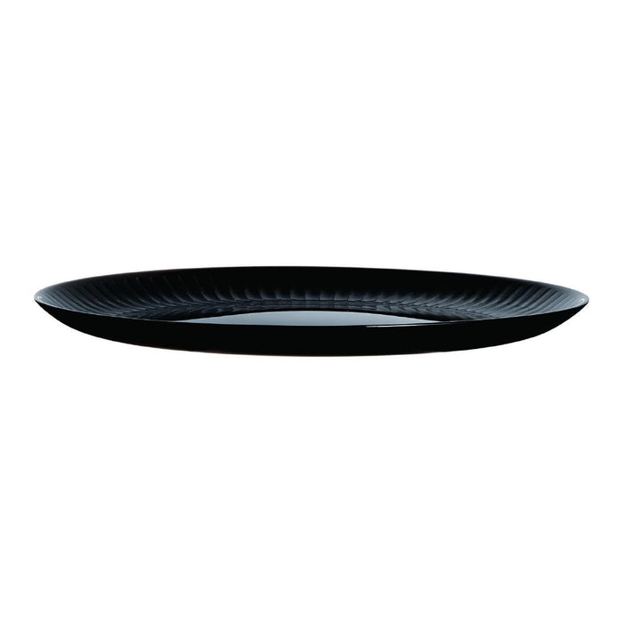 Luminarc Cottage Black Dinner Plates 250mm (24 Pack) Luminarc