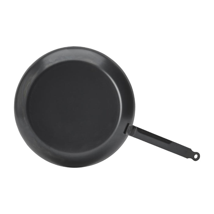 De Buyer Outdoor Blue Steel Round Pan 32cm De Buyer