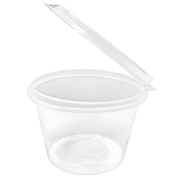 Fiesta Recyclable Portion Pots with Lids 100ml (50 Pack) Fiesta Recyclable