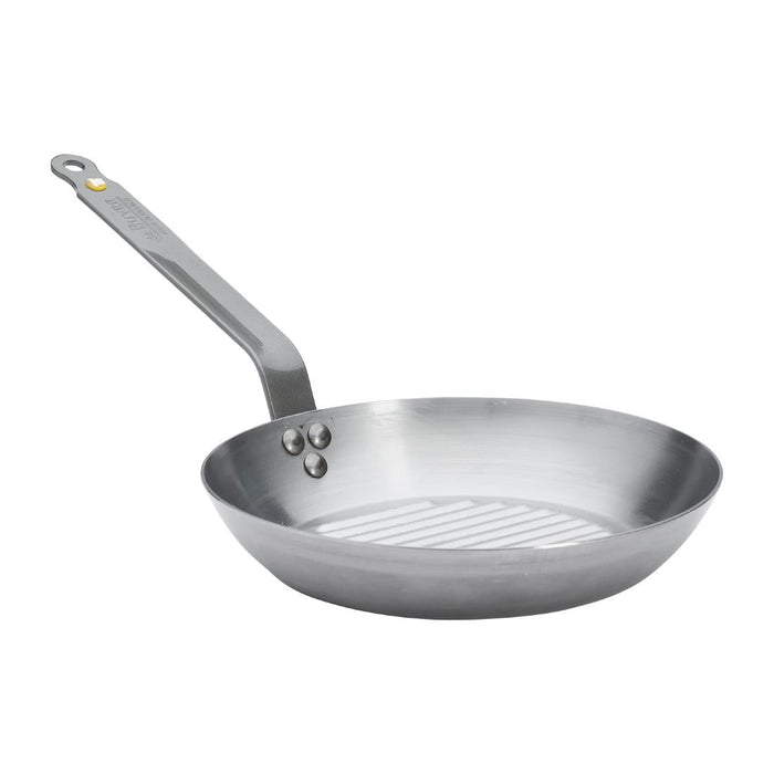 De Buyer Mineral B Round Grill Pan 26cm De Buyer