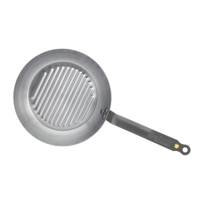 De Buyer Mineral B Round Grill Pan 26cm De Buyer