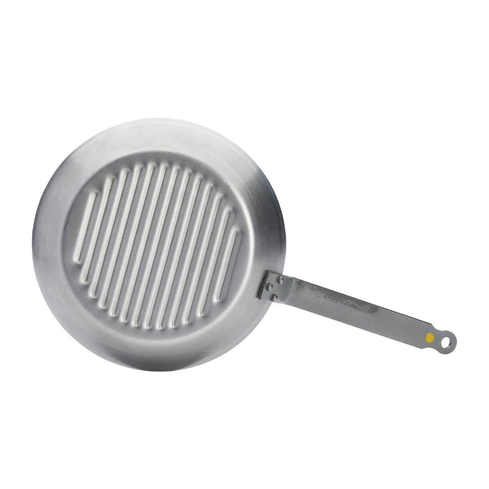 De Buyer Mineral B Round Grill Pan 26cm De Buyer