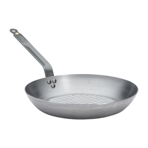 De Buyer Mineral B Round Grill Pan 32cm De Buyer