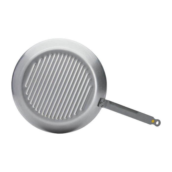 De Buyer Mineral B Round Grill Pan 32cm De Buyer