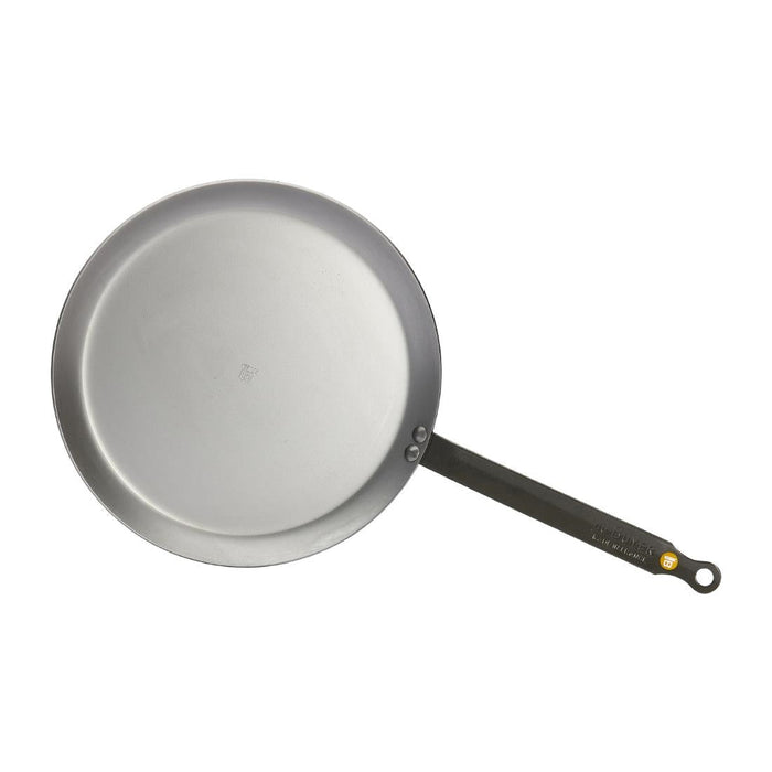 De Buyer Mineral B Steel Round Pancake Pan 26cm De Buyer
