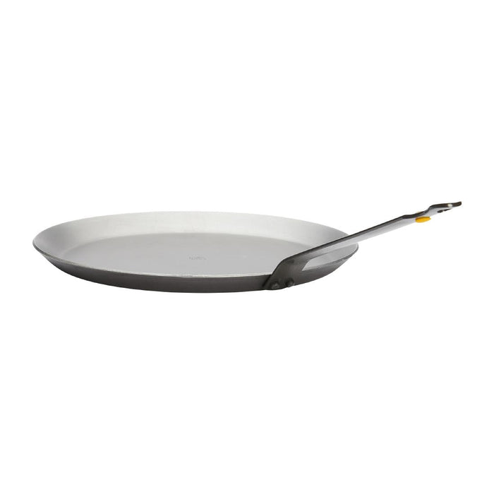De Buyer Mineral B Steel Round Pancake Pan 26cm De Buyer