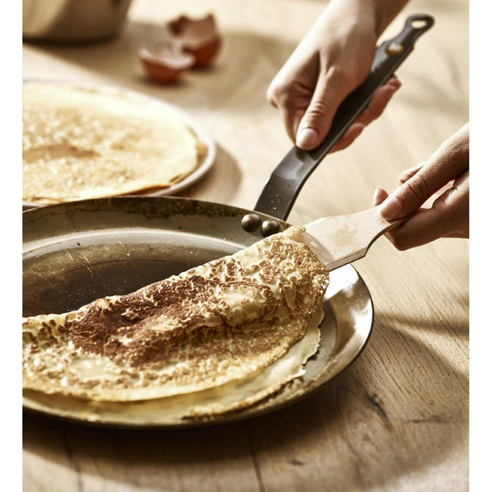 De Buyer Mineral B Steel Round Pancake Pan 26cm De Buyer