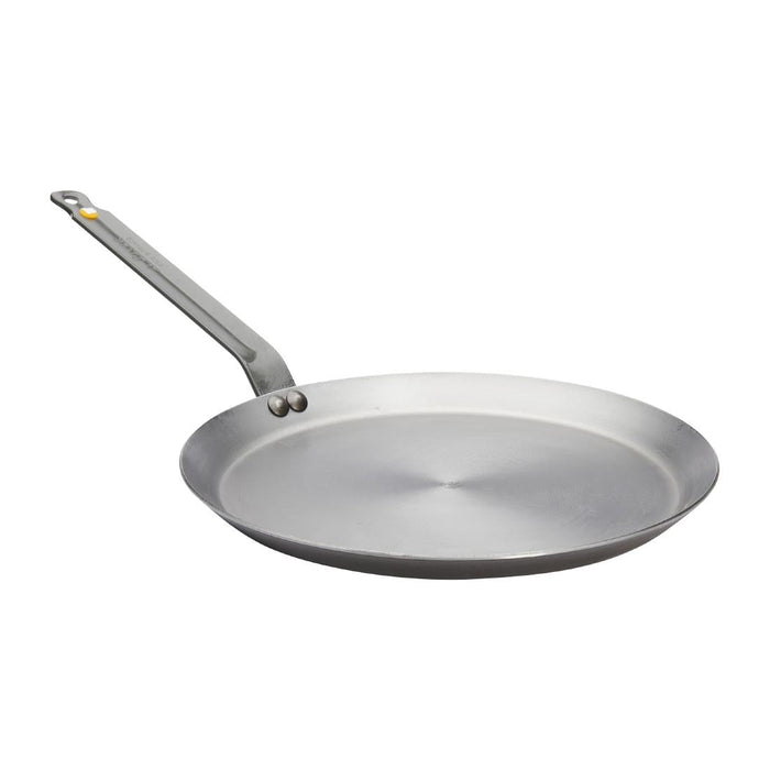 De Buyer Mineral B Steel Round Pancake Pan 30cm De Buyer
