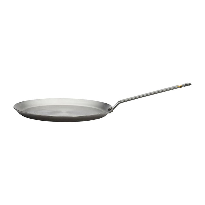 De Buyer Mineral B Steel Round Pancake Pan 30cm De Buyer