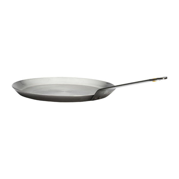 De Buyer Mineral B Steel Round Pancake Pan 30cm De Buyer