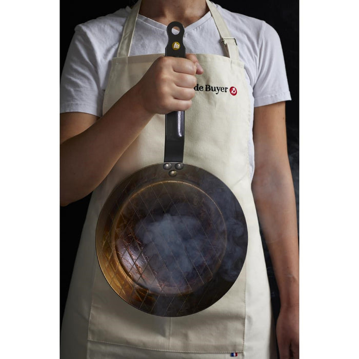 De Buyer Mineral B Steel Steak Frypan 24cm De Buyer