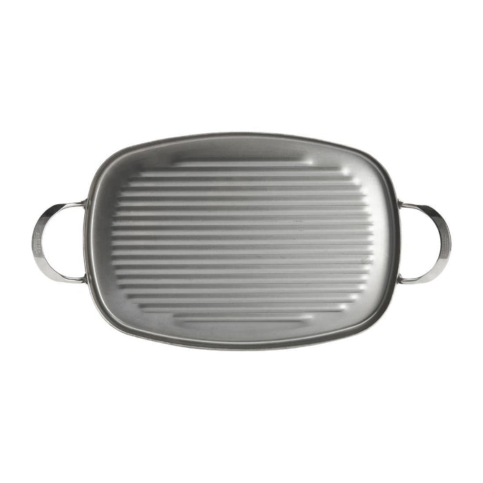 De Buyer Iron Grill with Handles 38x26cm De Buyer