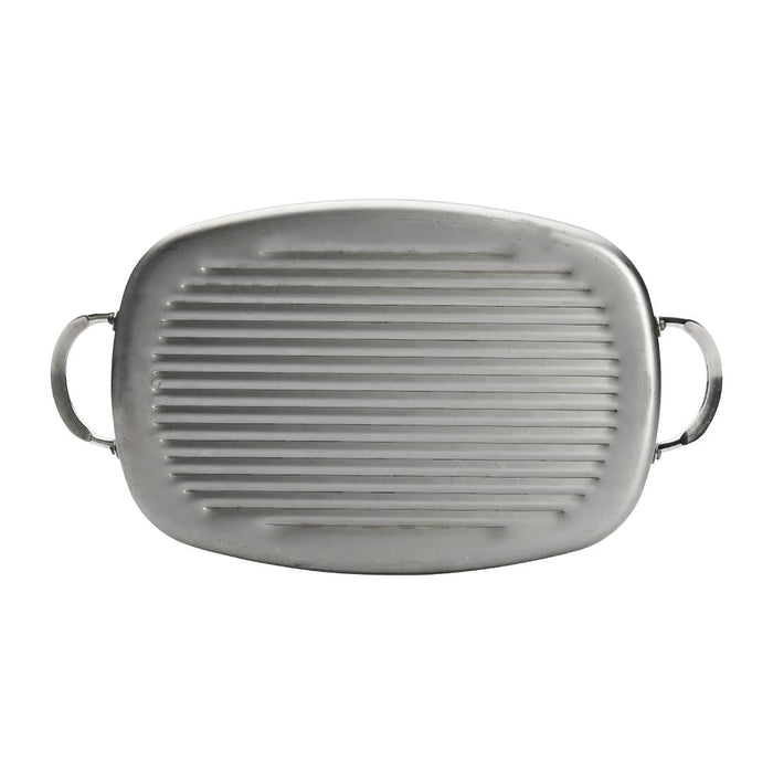 De Buyer Iron Grill with Handles 38x26cm De Buyer
