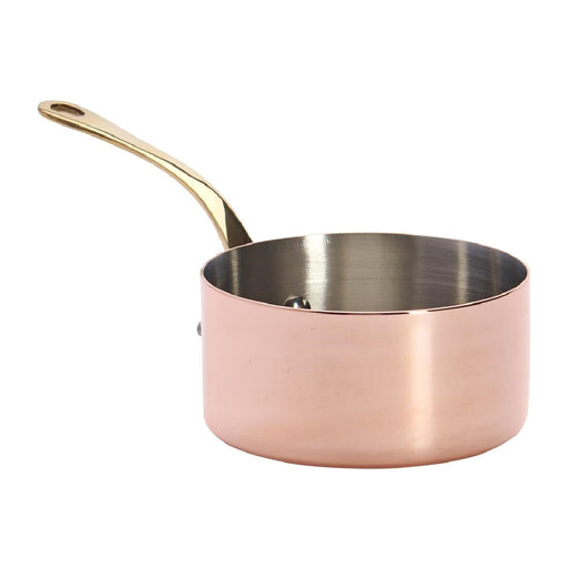 De Buyer Inocuivre Mini Saucepan with Brass Handle 9cm De Buyer