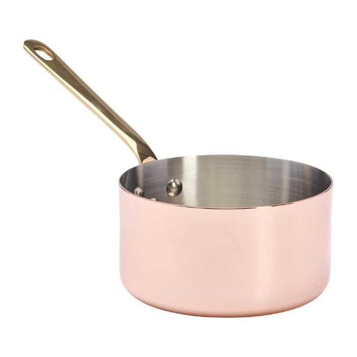 De Buyer Inocuivre Saucepan with Brass Handle 14cm De Buyer
