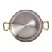 De Buyer Inocuivre Copper Saute Pan with Lid & Brass Handles 24cm De Buyer