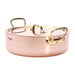 De Buyer Inocuivre Copper Saute Pan with Lid & Brass Handles 28cm De Buyer