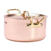 De Buyer Inocuivre Round Stewpan with Lid Brass 16cm De Buyer