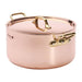De Buyer Inocuivre Round Stewpan with Lid Brass 24cm De Buyer