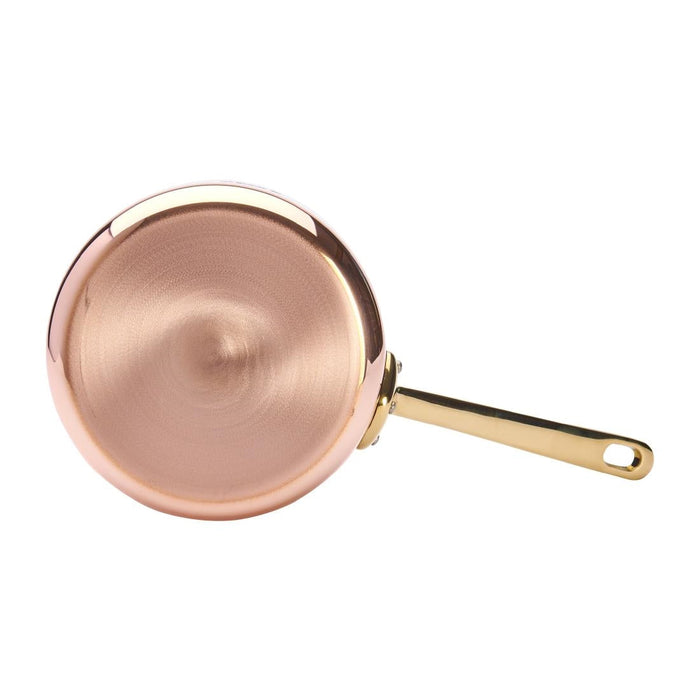 De Buyer Inocuivre Copper Saute Pan with Brass Handle 16cm De Buyer