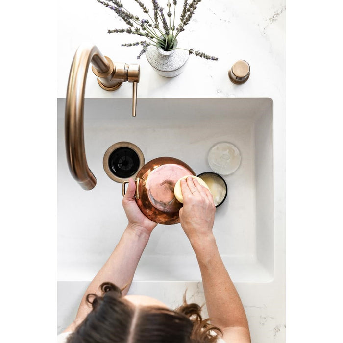 De Buyer Inocuivre Round Dish with Brass Handles 12cm De Buyer