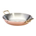 De Buyer Inocuivre Round Dish with Brass Handles 24cm De Buyer