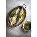 De Buyer Inocuivre Oval Dish with Brass Handles 32cm De Buyer