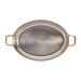 De Buyer Inocuivre Oval Dish with Brass Handles 32cm De Buyer